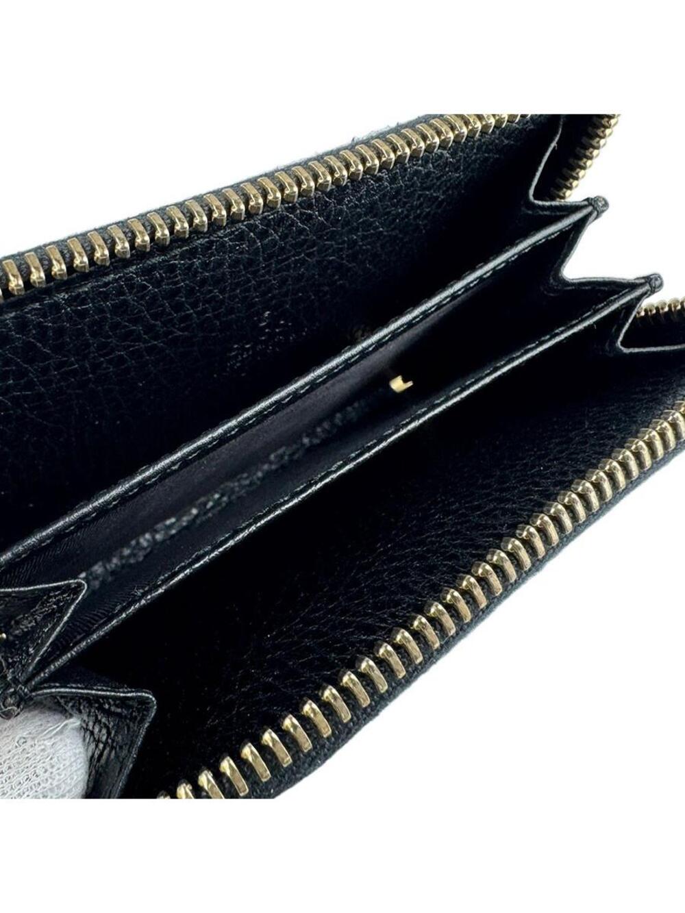 Auth Gucci Coin Purse Case Black #300921G23B - Picture 5 of 12